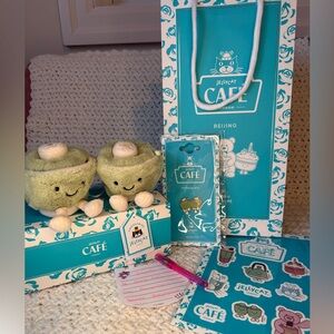 *BNWT* Jellycat Beijing Cafe Exclusive Ool & Ong Teacup Set *Authentic* ✅